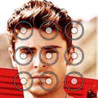 Zac Efron Pattern Lock Screen on 9Apps