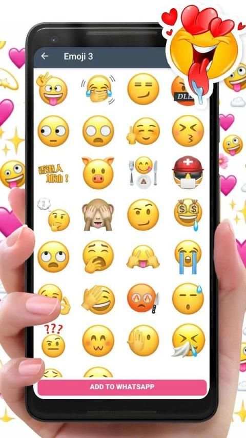 WAStickerApps Emojis Stickers for Whatsapp screenshot 2