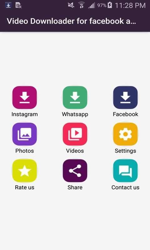 Video Downloader for Facebook And Whatsapp screenshot 1