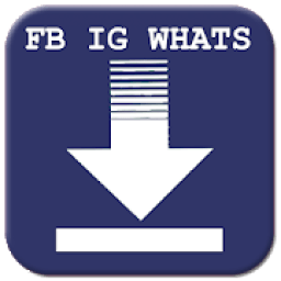 Video Downloader for Facebook And Whatsapp आइकन