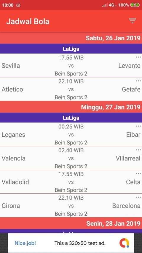Jadwal Bola TV Indonesia screenshot 4