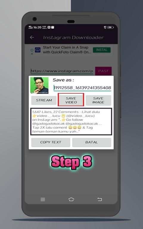 Pengunduh Video PRO - WhatsApp Facebook Instagram screenshot 5