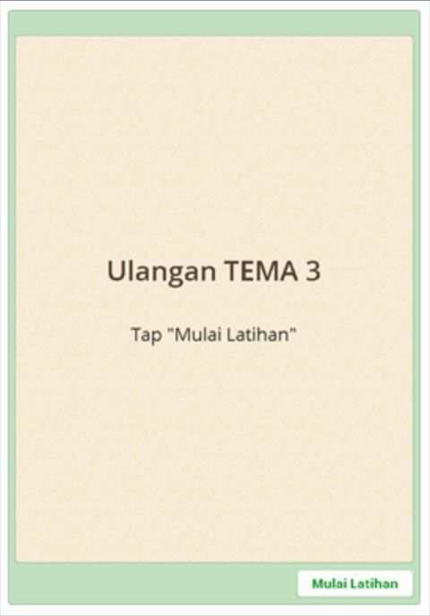 Latihan Soal SD Kelas 2 Tema 3 screenshot 1
