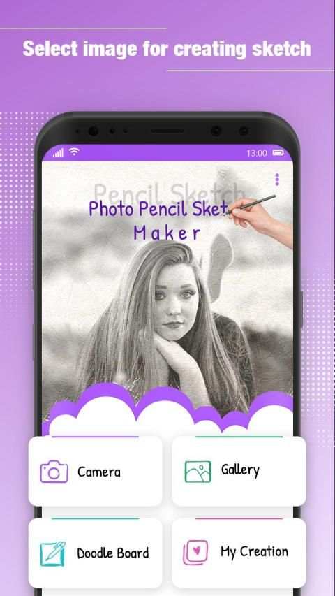 Photo Pencil Sketch Maker स्क्रीनशॉट 5