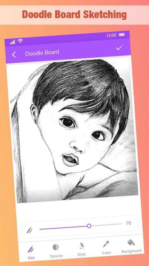 Photo Pencil Sketch Maker स्क्रीनशॉट 2