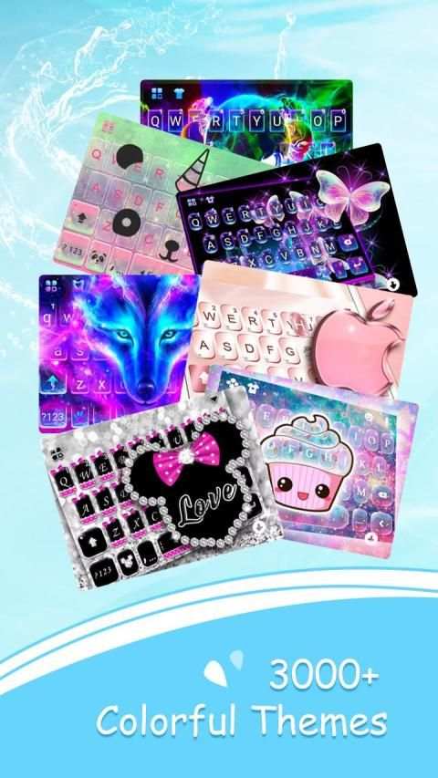 Keyboard - PRE,Emoji,Swype,DIY Themes,GIF,Fun screenshot 7