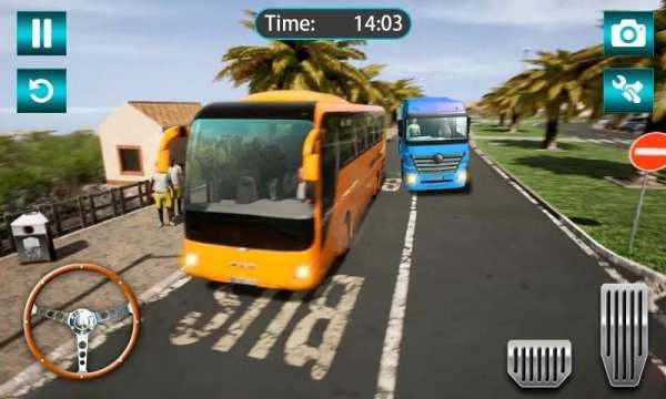 Heavy Bus Simulator 3D - bus driving in india screenshot 3