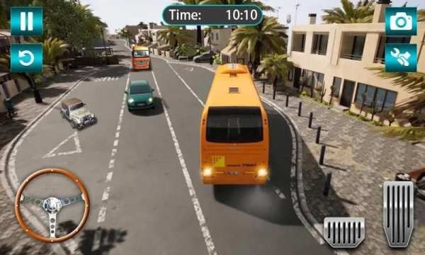 Heavy Bus Simulator 3D - bus driving in india screenshot 2