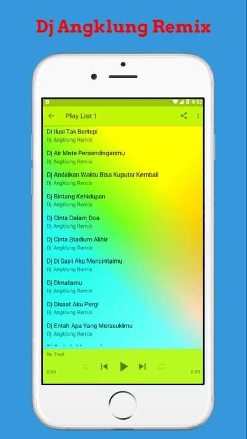 Dj Angklung Remix Full Bass screenshot 4