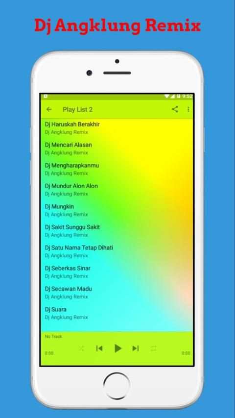 Dj Angklung Remix Full Bass screenshot 3