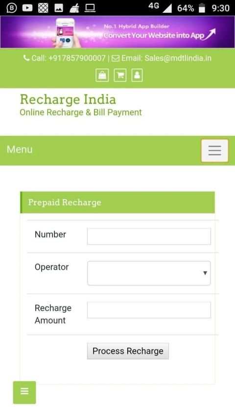 Recharge India screenshot 3