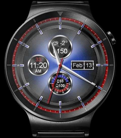 Sleek Sheen HD Watch Face Widget & Live Wallpaper स्क्रीनशॉट 12