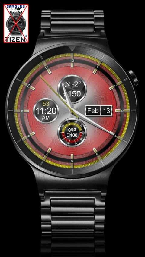Sleek Sheen HD Watch Face Widget & Live Wallpaper स्क्रीनशॉट 16
