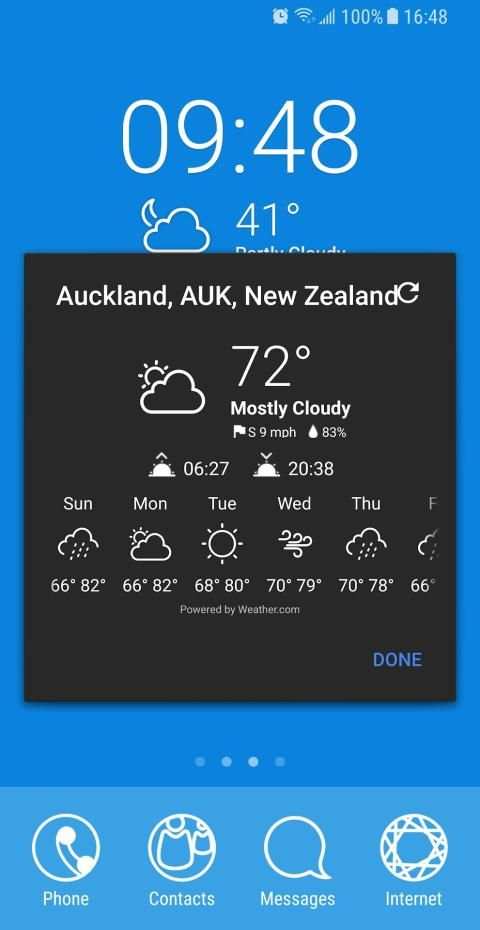 Mt Weather Icons Set for Chronus स्क्रीनशॉट 1