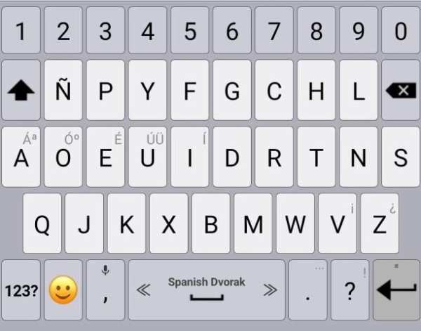 Spanish Language for AppsTech Keyboards screenshot 1