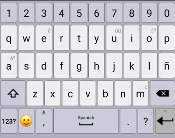 Spanish Language for AppsTech Keyboards screenshot 2
