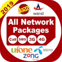 All Network Packages 2019 (Jazz Telnor Ufone Zong)