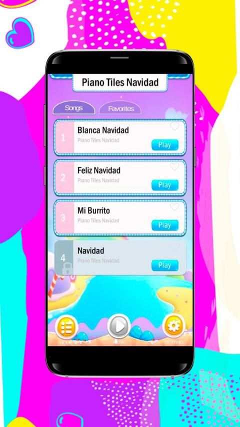 Piano Tiles Navidad screenshot 1