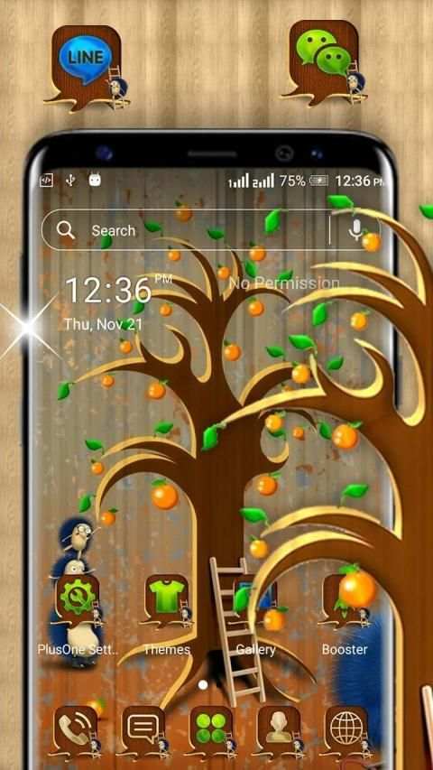 Artificial Fruit Tree Launcher Theme screenshot 4