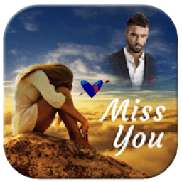 Miss You Photo Frame आइकन