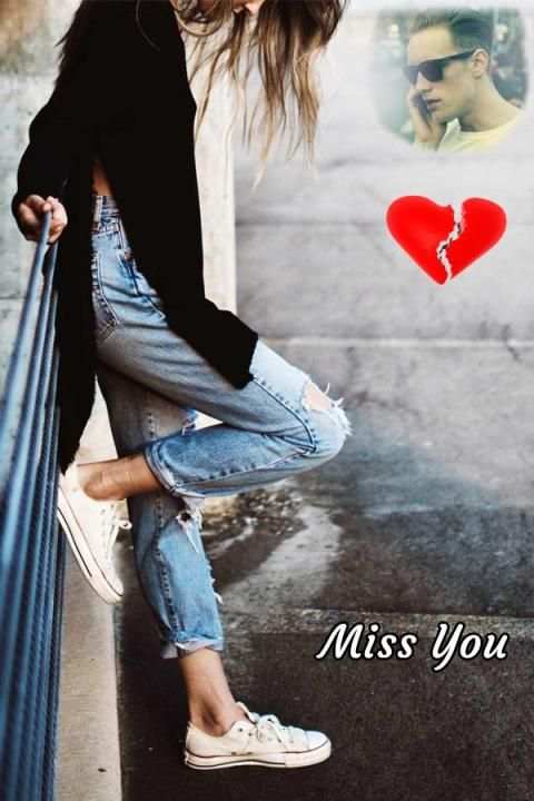 Miss You Photo Frame screenshot 3