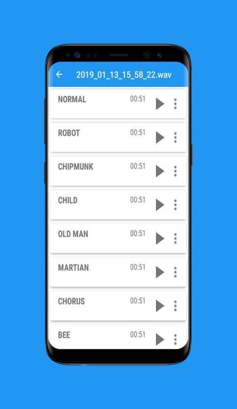 Voice Changer स्क्रीनशॉट 1
