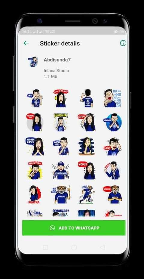 Sunda Stiker Lucu for Whatsapp - WAstickerApps screenshot 1