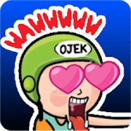 Ojek Online Stiker WA WAStickerApps icon