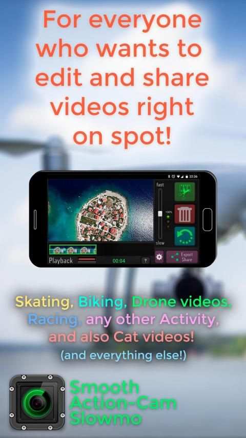 Smooth Action-Cam Slowmo screenshot 1