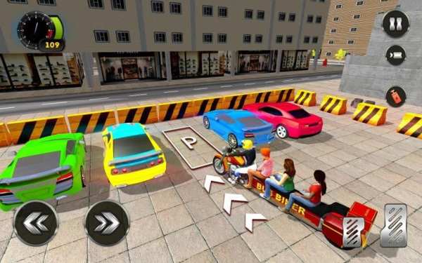 Long Bike Driving Simulator - Passengers Transport screenshot 1