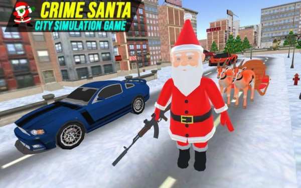 Santa Claus Rope hero Crime City Action Game screenshot 8