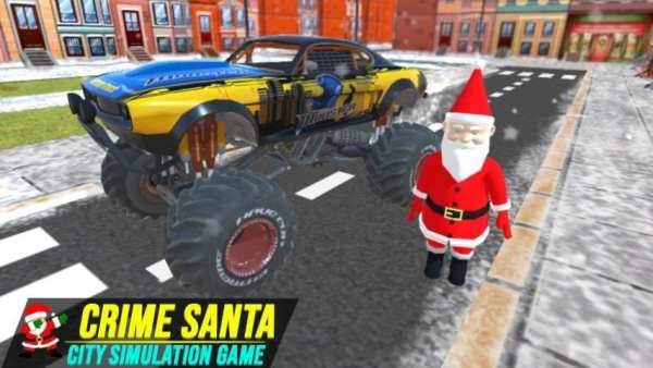Santa Claus Rope hero Crime City Action Game स्क्रीनशॉट 21