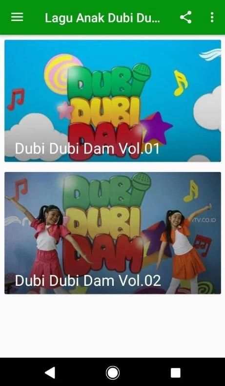 Lagu Anak Dubi Dubi Dam RTV Offline screenshot 4