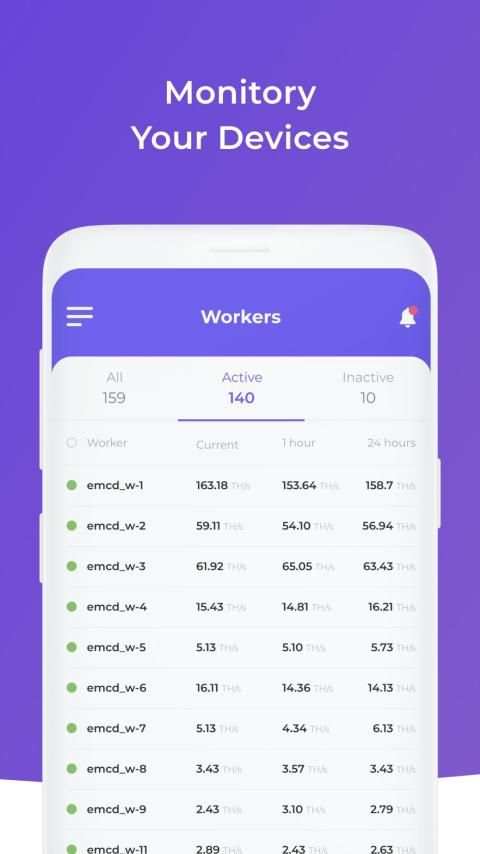 EMCD Pool App screenshot 4