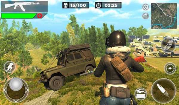 Epic Frontline Free Firing FPS Squad Battleground screenshot 3