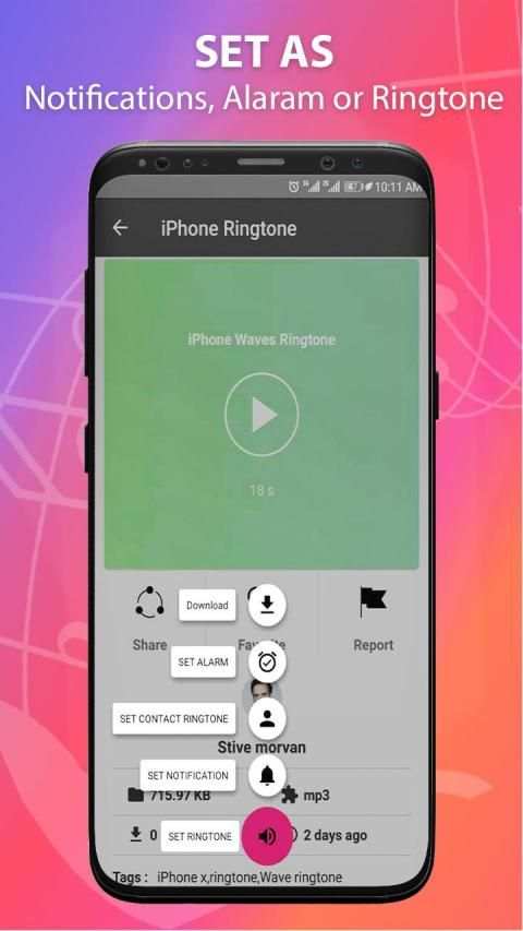 Free Ringtones Download & Ringtone for iPhone 2019 स्क्रीनशॉट 1