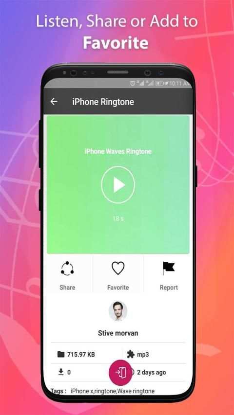 Free Ringtones Download & Ringtone for iPhone 2019 स्क्रीनशॉट 2