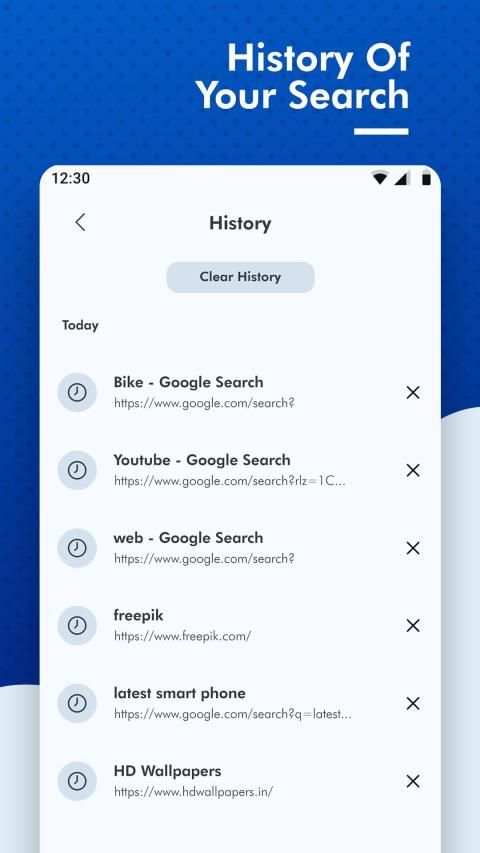 Web Browser, Browser for Android screenshot 1