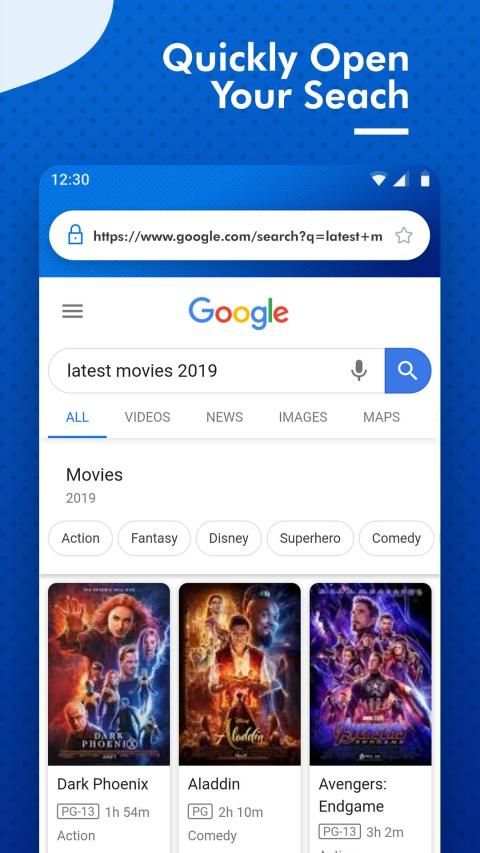 Web Browser, Browser for Android screenshot 3