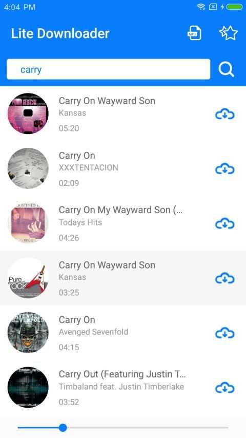 Lite Downloader & download free MP3 screenshot 2