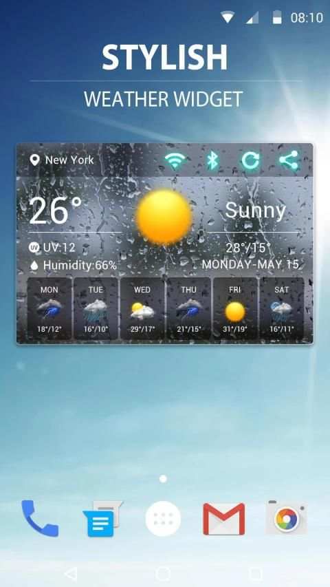 World weather widget&Forecast स्क्रीनशॉट 2