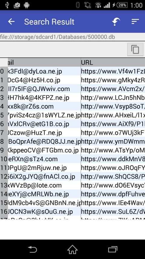 SQLite Viewer screenshot 1