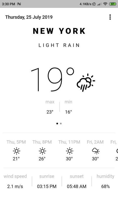 Weather channel for today स्क्रीनशॉट 3