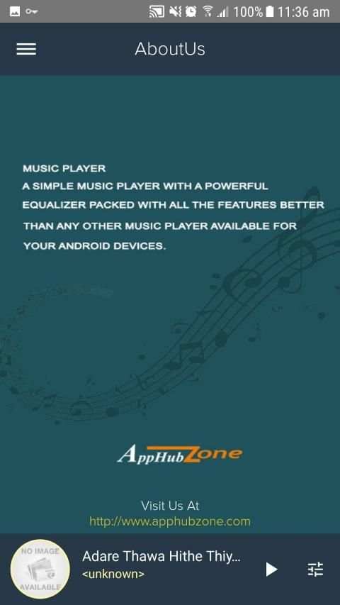 Music Player screenshot 1
