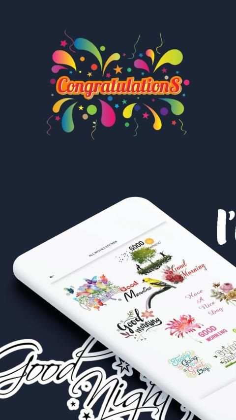 All Wishes Stickers for Whatsapp - WA Sticker Apps screenshot 5