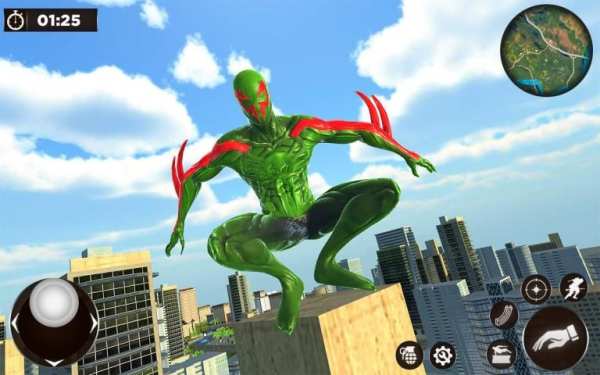 Amazing Spider Crime City - Gangster Rope Hero 3D स्क्रीनशॉट 5