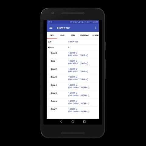 CPU-Z 2019 स्क्रीनशॉट 5