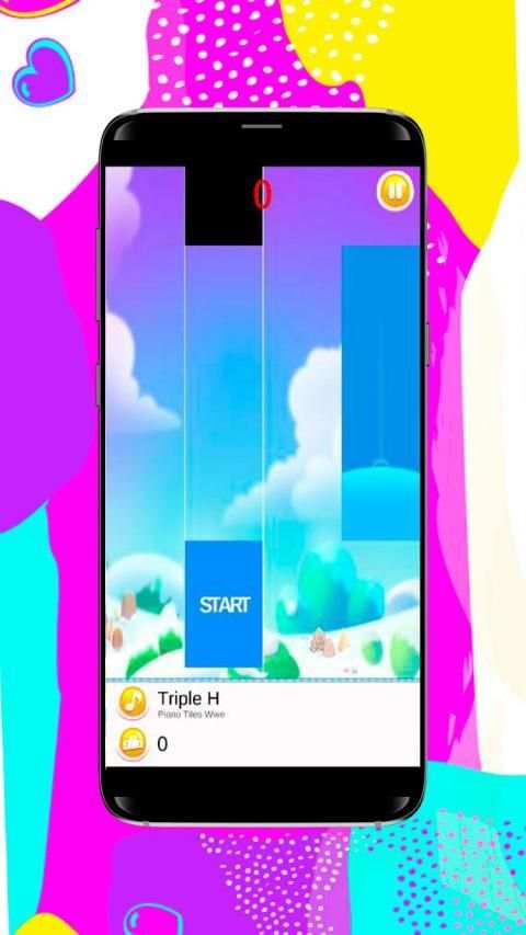 Piano Tiles WWE screenshot 4