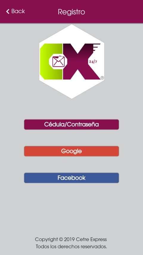 Cetre Express screenshot 2