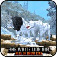 snow lion family